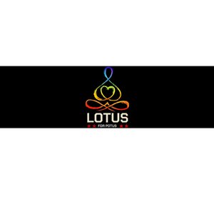 Lotus For Potus Kamala Harris 2024 President Trend Election Bumper Sticker