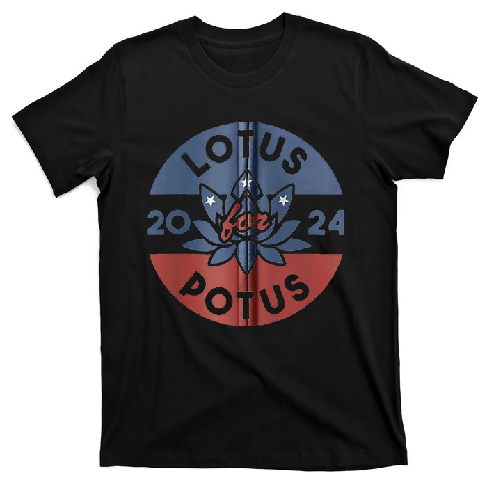 Lotus For Potus Kamala Harris 2024 Presidential Campaign T-Shirt