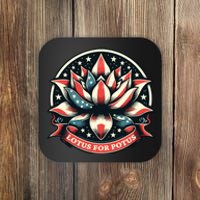 Lotus For Potus Coaster