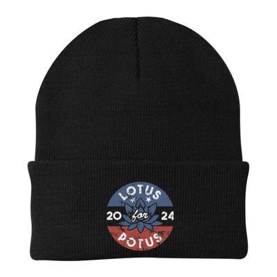 Lotus For Potus Kamala Harris 2024 Presidential Campaign Gift Beanie