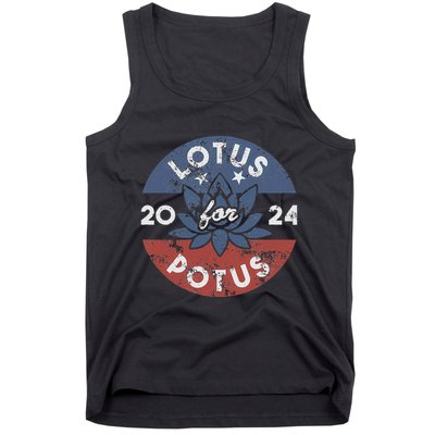 Lotus For Potus Kamala Harris 2024 Presidential Campaign Gift Tank Top