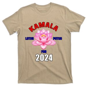 Lotus For Potus Kamala Harris President Campaign 2024 T-Shirt