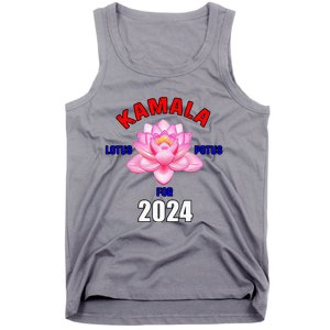 Lotus For Potus Kamala Harris President Campaign 2024 Tank Top