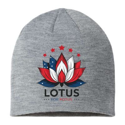 Lotus For Potus Kamala Harris 2024 Sustainable Beanie