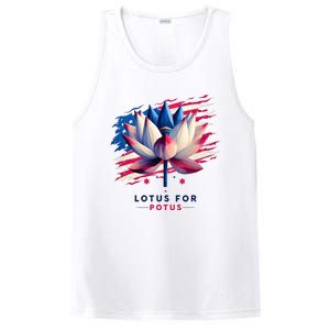 Lotus For Potus Kamala Harris President 2024 Democrats PosiCharge Competitor Tank