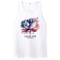 Lotus For Potus Kamala Harris President 2024 Democrats PosiCharge Competitor Tank