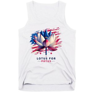 Lotus For Potus Kamala Harris President 2024 Democrats Tank Top