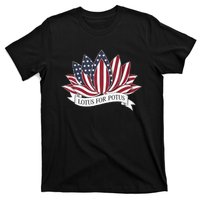 Lotus For Potus Kamala Harris 2024 President T-Shirt