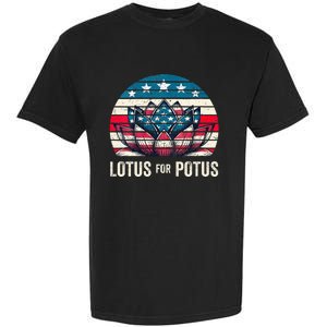 Lotus For Potus Kamala Harris For President 2024 Garment-Dyed Heavyweight T-Shirt