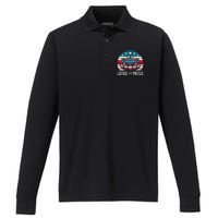 Lotus For Potus Kamala Harris For President 2024 Performance Long Sleeve Polo