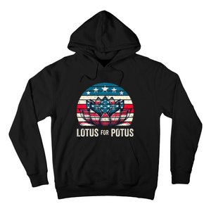 Lotus For Potus Kamala Harris For President 2024 Hoodie