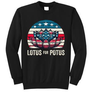 Lotus For Potus Kamala Harris For President 2024 Sweatshirt