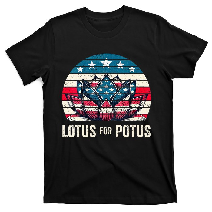 Lotus For Potus Kamala Harris For President 2024 T-Shirt