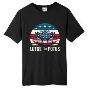 Lotus For Potus Kamala Harris For President 2024 Tall Fusion ChromaSoft Performance T-Shirt