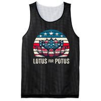 Lotus For Potus Kamala Harris For President 2024 Mesh Reversible Basketball Jersey Tank