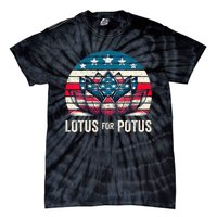 Lotus For Potus Kamala Harris For President 2024 Tie-Dye T-Shirt