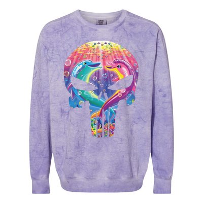 Lisa Frank Punisher Colorblast Crewneck Sweatshirt