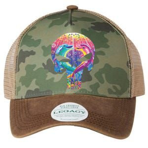 Lisa Frank Punisher Legacy Tie Dye Trucker Hat