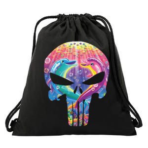 Lisa Frank Punisher Drawstring Bag