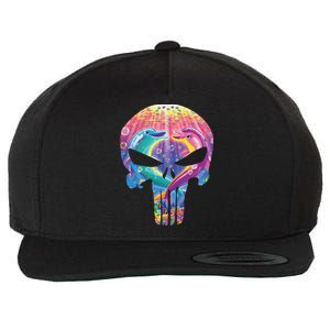 Lisa Frank Punisher Wool Snapback Cap