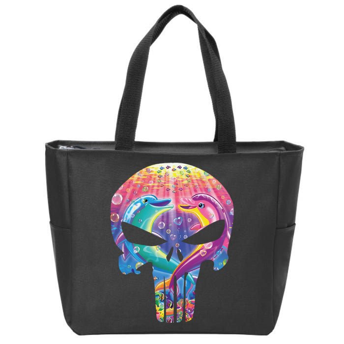 Lisa Frank Punisher Zip Tote Bag