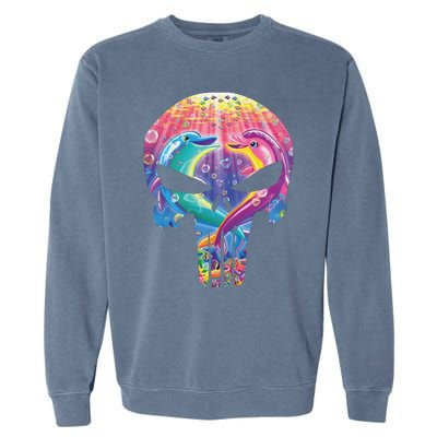 Lisa Frank Punisher Garment-Dyed Sweatshirt