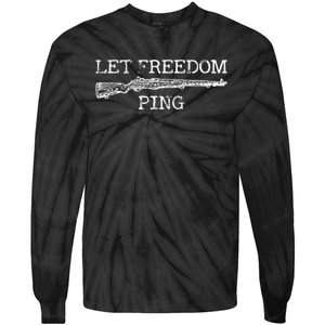 Let Freedom Ping Tie-Dye Long Sleeve Shirt