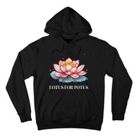 Lotus For Potus Kamala Harris President Campaign 2024 Hoodie