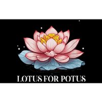 Lotus For Potus Kamala Harris President Campaign 2024 Bumper Sticker