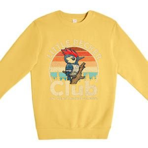 Little Funny Pecker Club Lil Gents Making Dent For Premium Crewneck Sweatshirt