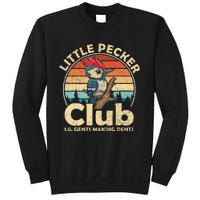 Little Funny Pecker Club Lil Gents Making Dent For Sweatshirt