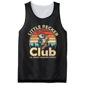 Little Funny Pecker Club Lil Gents Making Dent For Mesh Reversible Basketball Jersey Tank