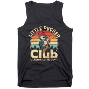 Little Funny Pecker Club Lil Gents Making Dent For Tank Top