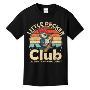 Little Funny Pecker Club Lil Gents Making Dent For Kids T-Shirt