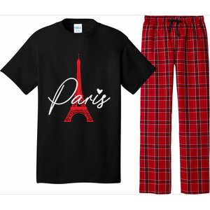 Love From Paris The Eiffel Tower A Love Sign From France Gift Pajama Set