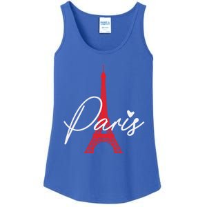 Love From Paris The Eiffel Tower A Love Sign From France Gift Ladies Essential Tank