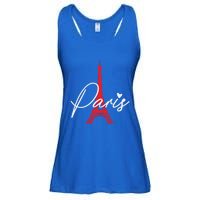 Love From Paris The Eiffel Tower A Love Sign From France Gift Ladies Essential Flowy Tank