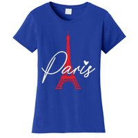 Love From Paris The Eiffel Tower A Love Sign From France Gift Women's T-Shirt