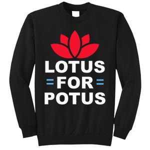 Lotus For Potus Kamala Harris For President 2024 Sweatshirt