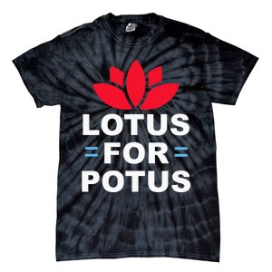 Lotus For Potus Kamala Harris For President 2024 Tie-Dye T-Shirt