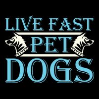 Live Fast Pet Dogs 16 in Basic Backpack