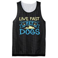 Live Fast Pet Dogs Mesh Reversible Basketball Jersey Tank