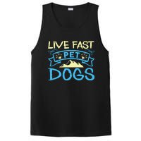 Live Fast Pet Dogs PosiCharge Competitor Tank