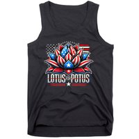 Lotus For Potus Kamala Harris 2024 President Trend Election Tank Top