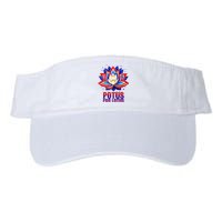 Lotus For Potus Kamala Harris 2024 President Trend Election Raglan Baseball Valucap Bio-Washed Visor