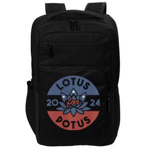 Lotus For Potus Kamala Harris 2024 Presidential Campaign Impact Tech Backpack