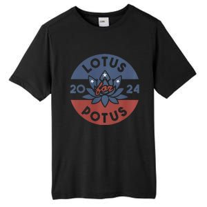 Lotus For Potus Kamala Harris 2024 Presidential Campaign Tall Fusion ChromaSoft Performance T-Shirt