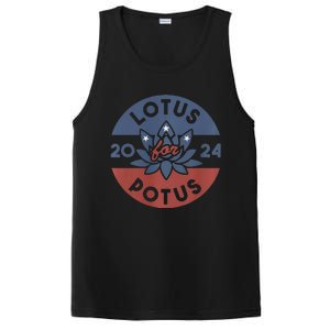 Lotus For Potus Kamala Harris 2024 Presidential Campaign PosiCharge Competitor Tank