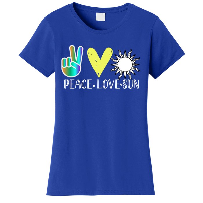 Love Flower Peace Sunshine Love Water Sun Gift Women's T-Shirt