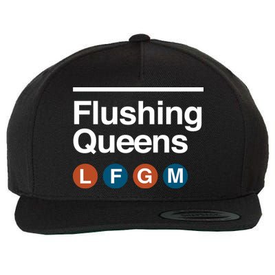LFGM Flushing Queens Wool Snapback Cap